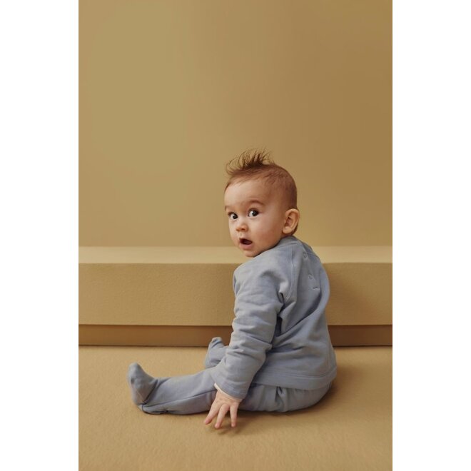 Gray Label | Baby Balloon Fit Footies GOTS Stone Grey