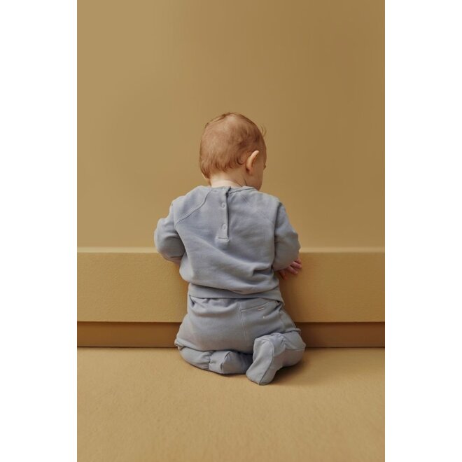 Gray Label | Baby Balloon Fit Footies GOTS Stone Grey