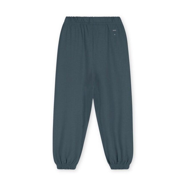 Gray Label | Logo Track Pants GOTS Blue Grey / Bright Cookie