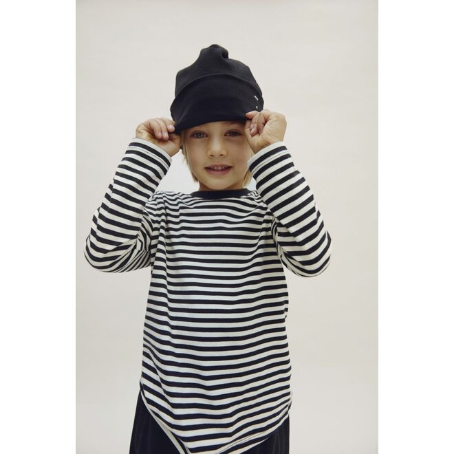 Gray Label | Longsleeve Tee GOTS Pirate Black / Cream