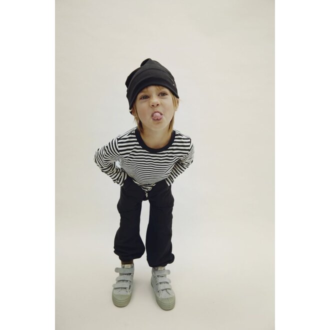 Gray Label | Longsleeve Tee GOTS Pirate Black / Cream