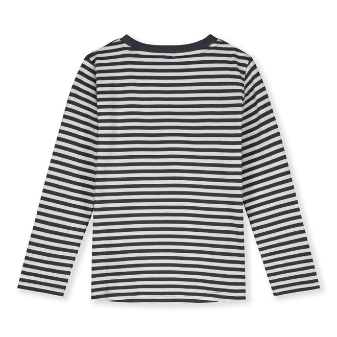 Gray Label | Longsleeve Tee GOTS Pirate Black / Cream
