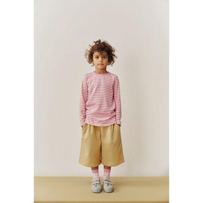 Gray Label | Longsleeve Tee GOTS Bubblegum / Cream
