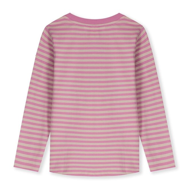 Gray Label | Longsleeve Tee GOTS Bubblegum / Cream