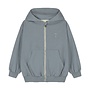 Gray Label | Hooded Cardigan With Zip GOTS Stone Grey