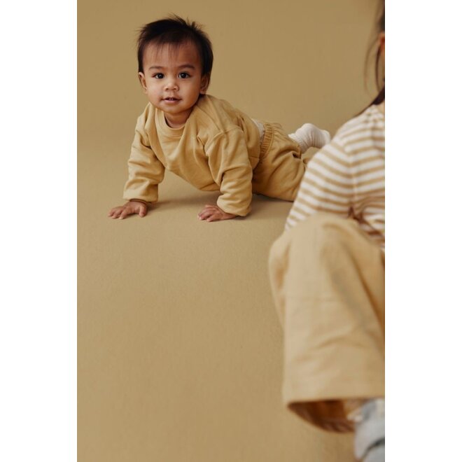 Gray Label | Baby Dropped Shoulder Sweater GOTS Cookie