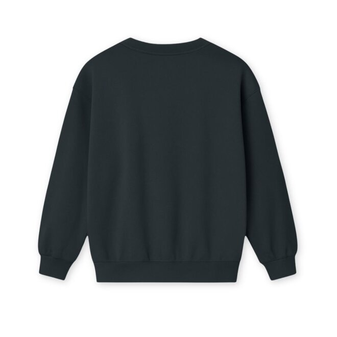 Gray Label | Dropped Shoulder Sweater GOTS Pirate Black