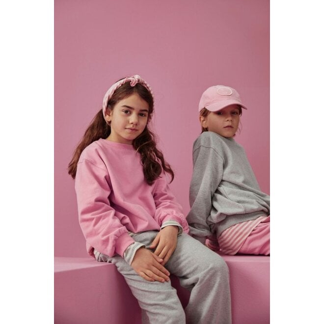 Gray Label | Dropped Shoulder Sweater GOTS Bubblegum