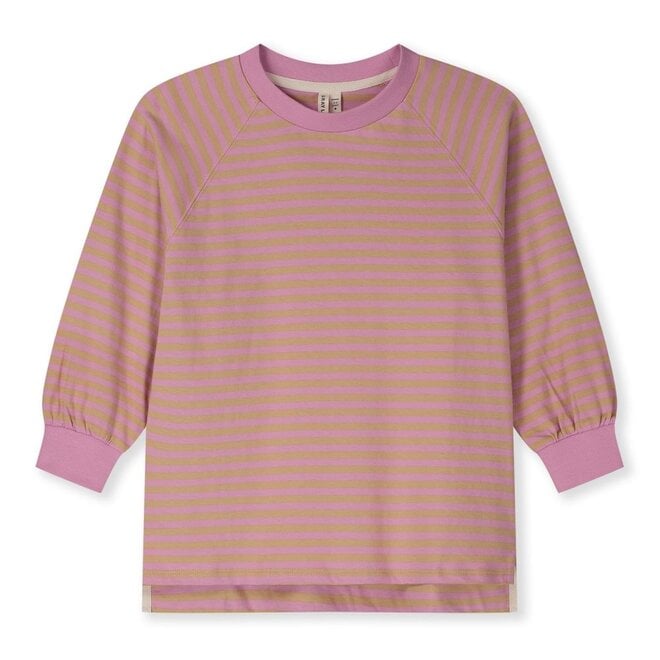 Gray Label | Oversized Longsleeve Tee GOTS Bubblegum / Cookie