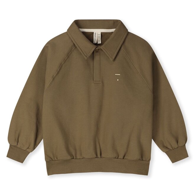 Polo Sweatshirt GOTS Woody
