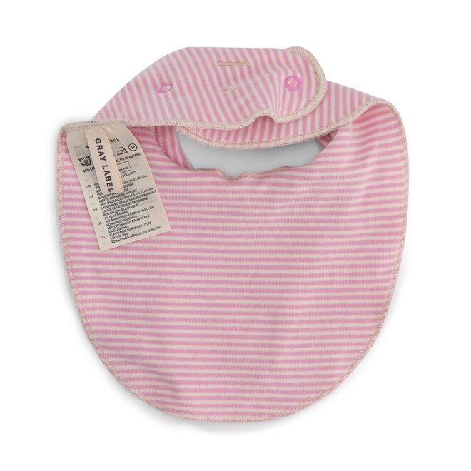 Gray Label | Baby Bib GOTS Bubblegum / Cream