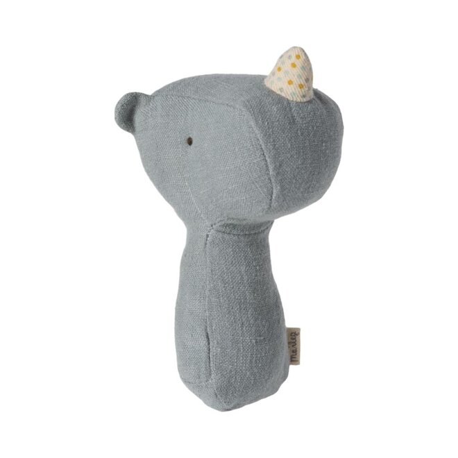 Lullaby Friends Rhino Rattle Dusty Blue