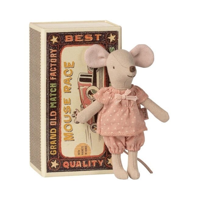 Maileg | Big Sister mouse in matchbox