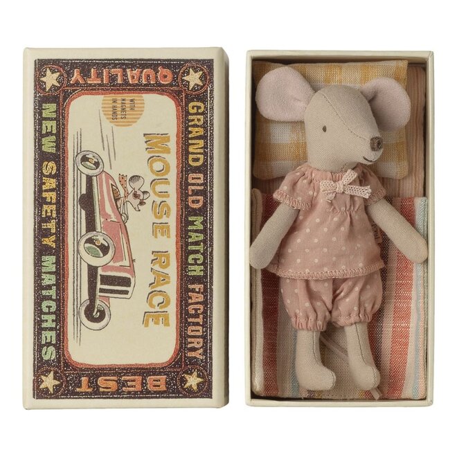 Maileg | Big Sister mouse in matchbox