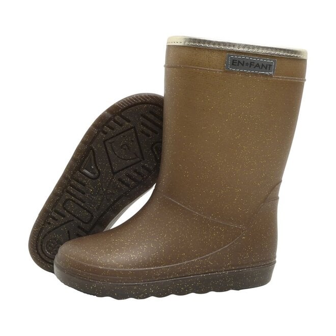 En Fant | Thermo Laarzen Glitter Coffee Bean