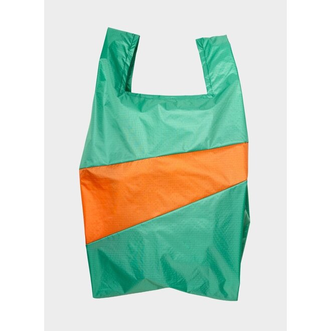 The New Shopping Bag Holly Green & Orange