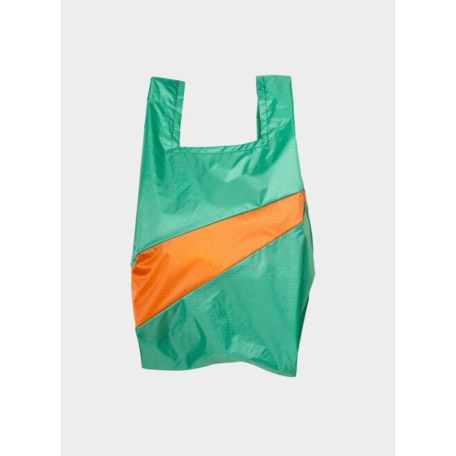 Susan Bijl | The New Shopping Bag Holly Green & Orange