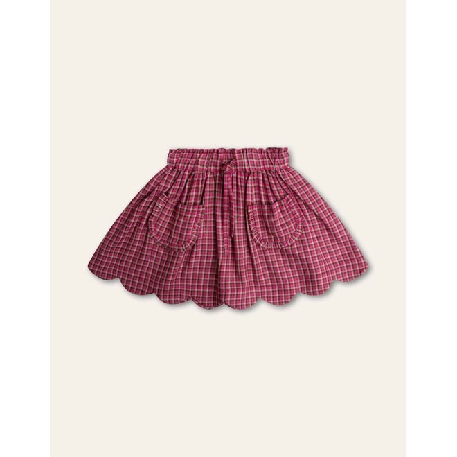 Suite Skirt Check Amour Mistletoe