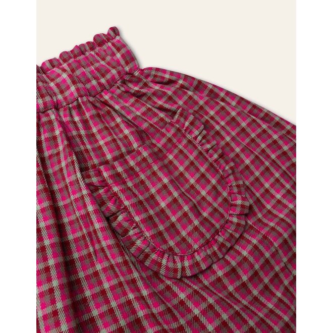 Oilily | Suite Skirt Check Amour Mistletoe