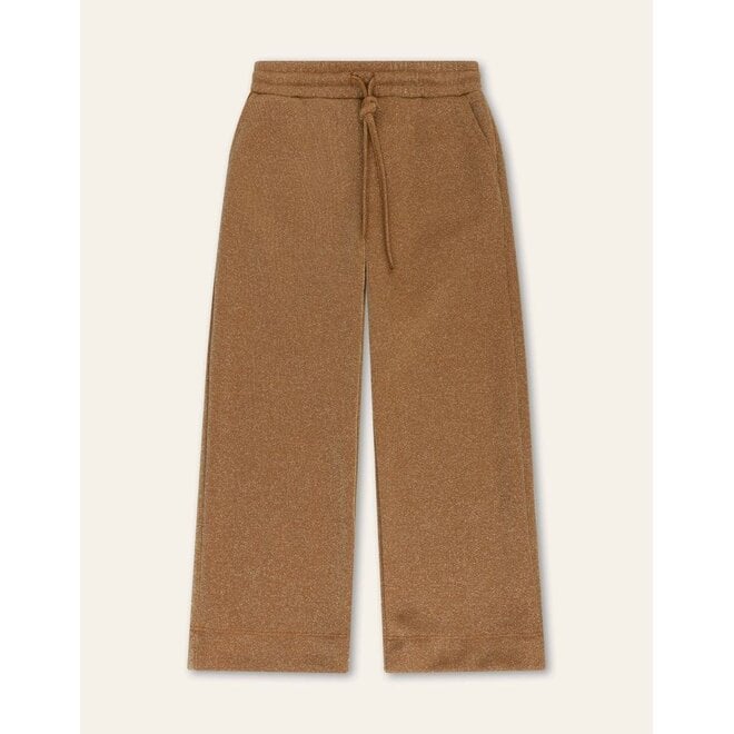 Pling Sweat Pants Glitter Heavy Jersey Pumpkin Spice