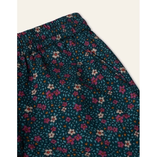 Oilily | Palazzo Pants Mini Flower Deep Teal