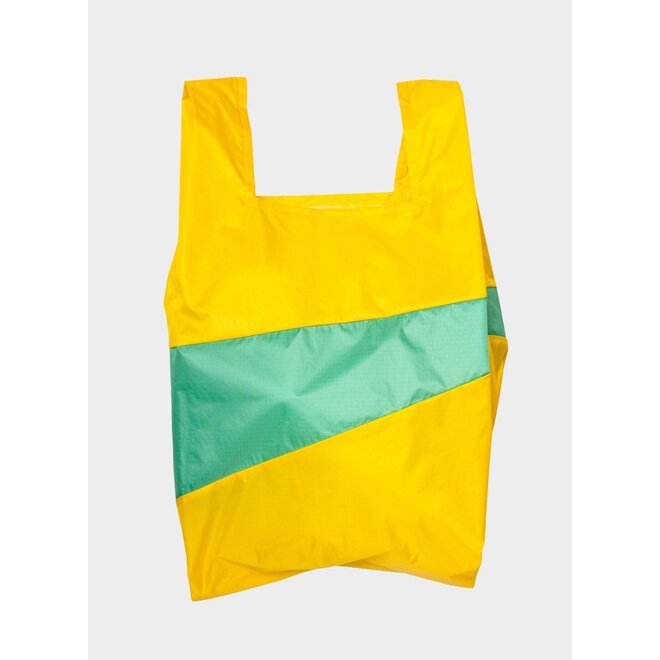 The New Shopping Bag Sunflower & Holly Green