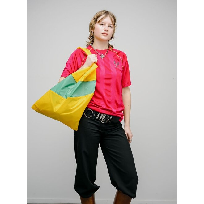 Susan Bijl | The New Shopping Bag Sunflower & Holly Green