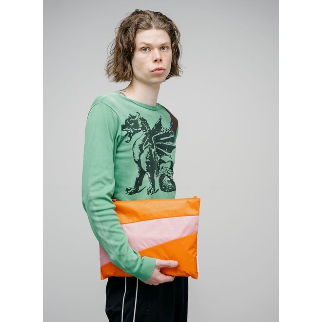 Susan Bijl | The New Pouch Orange & Pink Panther