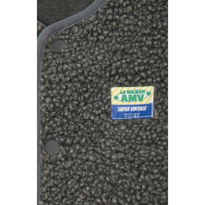 American Vintage | Hoktown Kids Bodywarmer Anthracite Chine