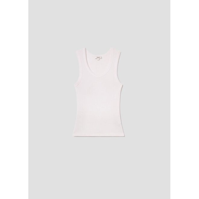 AGOLDE | Poppy Tank White