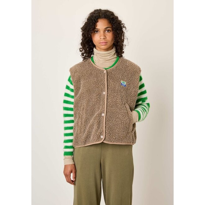 American Vintage | Hoktown Bodywarmer Nutmeg Melange