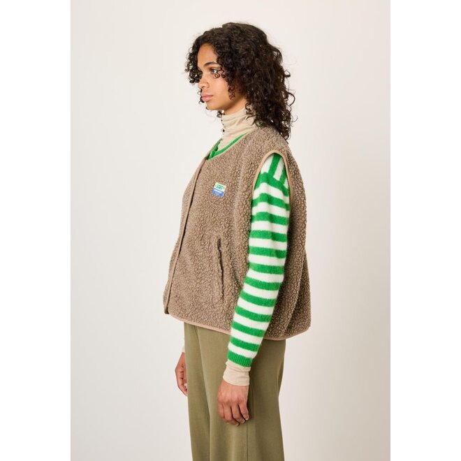 American Vintage | Hoktown Bodywarmer Nutmeg Melange