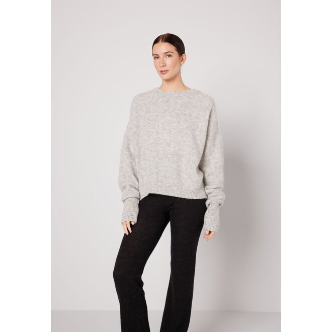 American Vintage | Vitow Trui Light Grey Melange