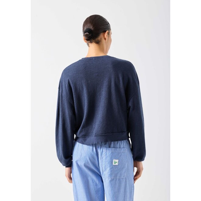 American vintage | Sonoma Longsleeve Navy Blue Vintage
