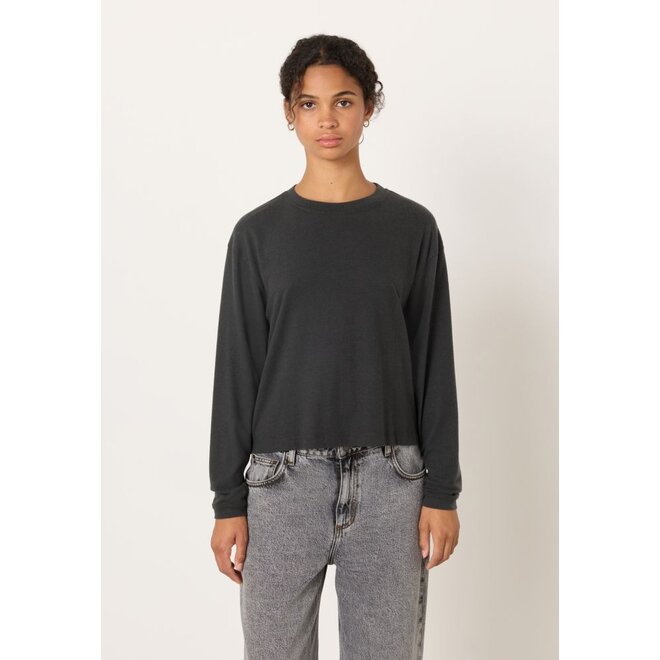 American vintage | Ypawood Longsleeve Carbone Chine