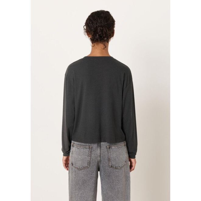 American vintage | Ypawood Longsleeve Carbone Chine