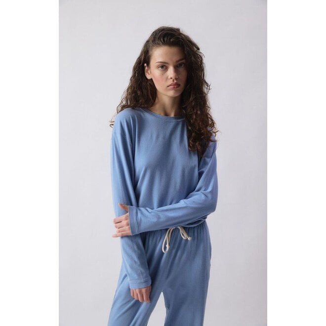 American Vintage | Ypawood Longsleeve Blue Melange