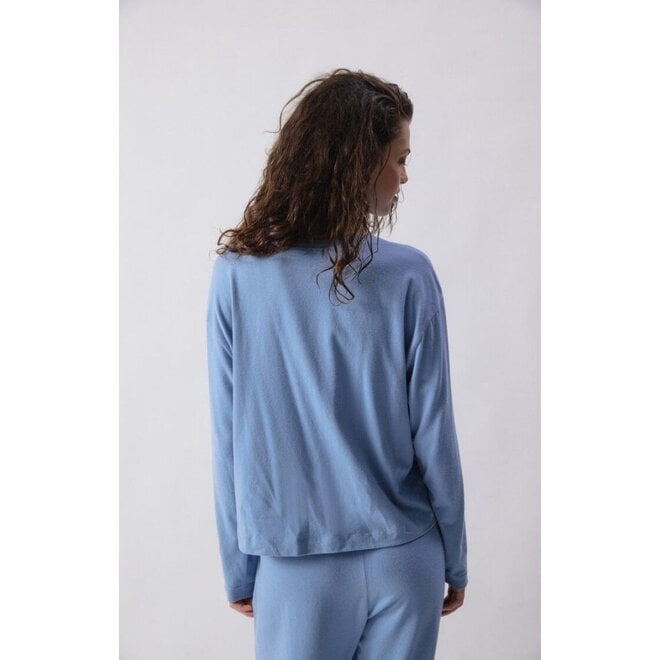 American Vintage | Ypawood Longsleeve Blue Melange
