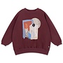 Repose ams | Cozy Drop Sweater Mulberry Rocket