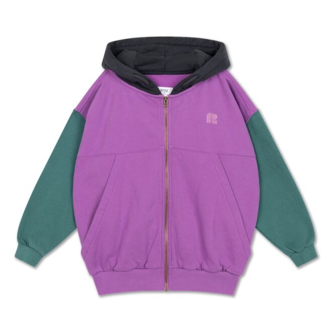 Repose ams | Zip Hoodie Color Block