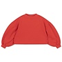 Repose ams | Crop Heart Sweater Firecracker Red