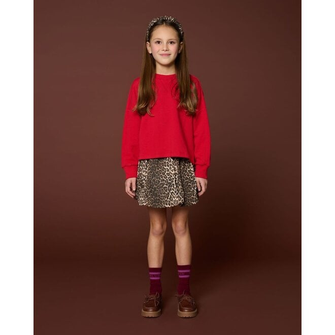 Petit Blush | Smocked Headband Leopard AOP