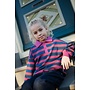 Petit Blush | Polo Sweater Stripe