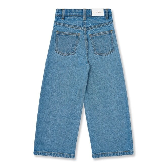 Petit Blush | Wide leg Jeans Mid Blue