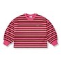 Petit Blush | Easy Sweater Stripe Pink/Brown
