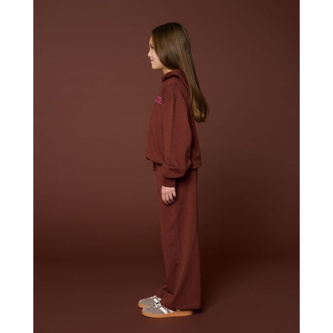 Petit Blush | Wide Leg Pants Brown