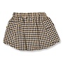 Petit Blush | Cargo Ballon Skirt Check Beige/Blue