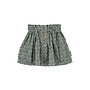 Piupiuchick | Short Skirt Mint Green With Animal Print