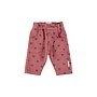 Piupiuchick | Baby Trousers Pink With Black Hearts