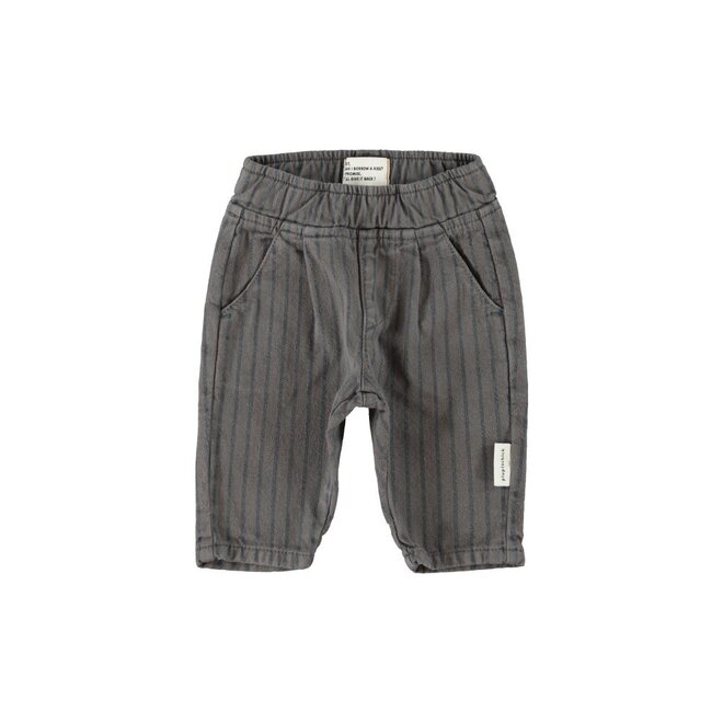 Baby Trousers Grey With Black Stripes